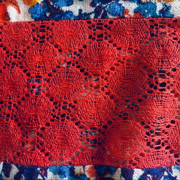 Ella Moss MultiColor Floral Flowy Tank Top - Picture 5 of 5